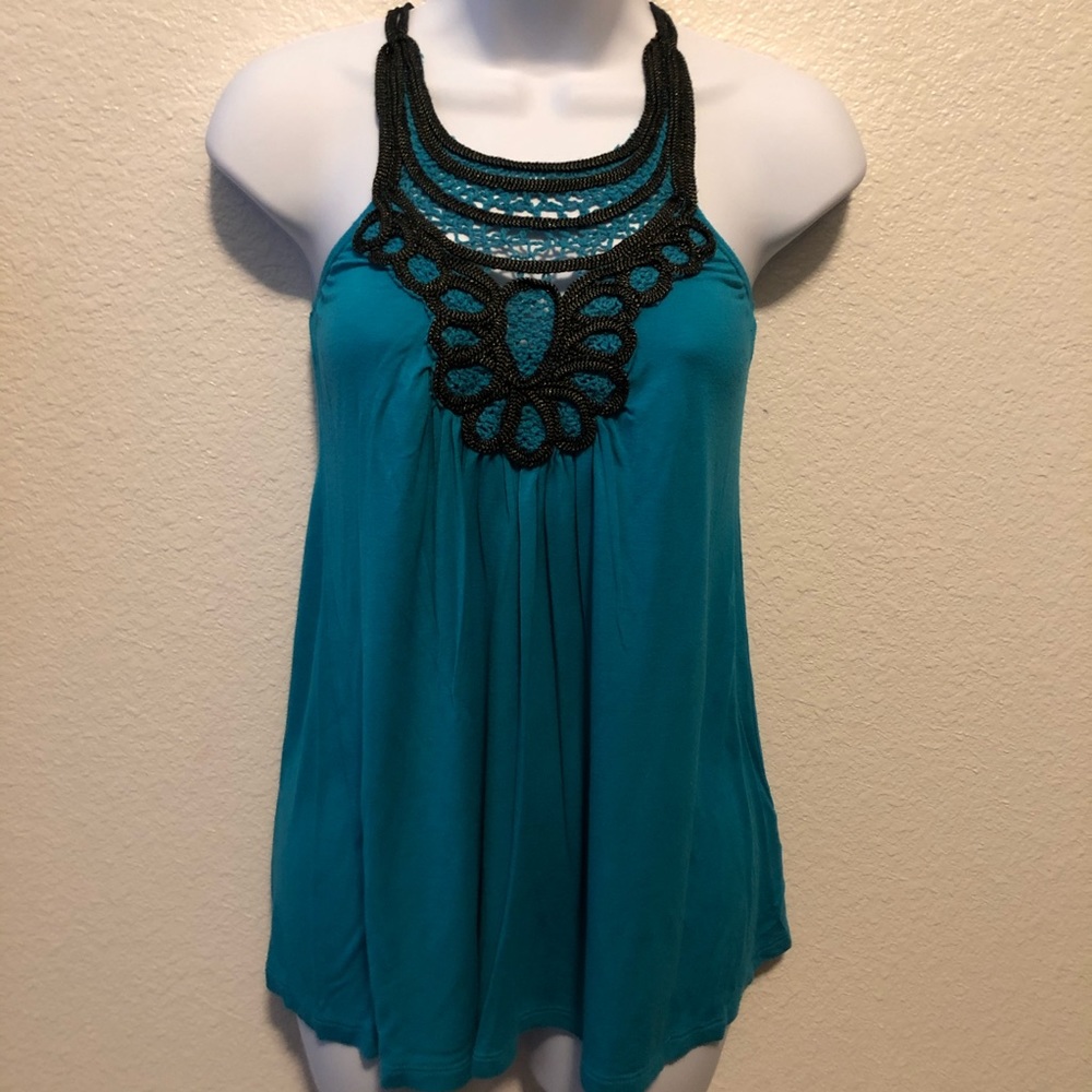 Embroidered top